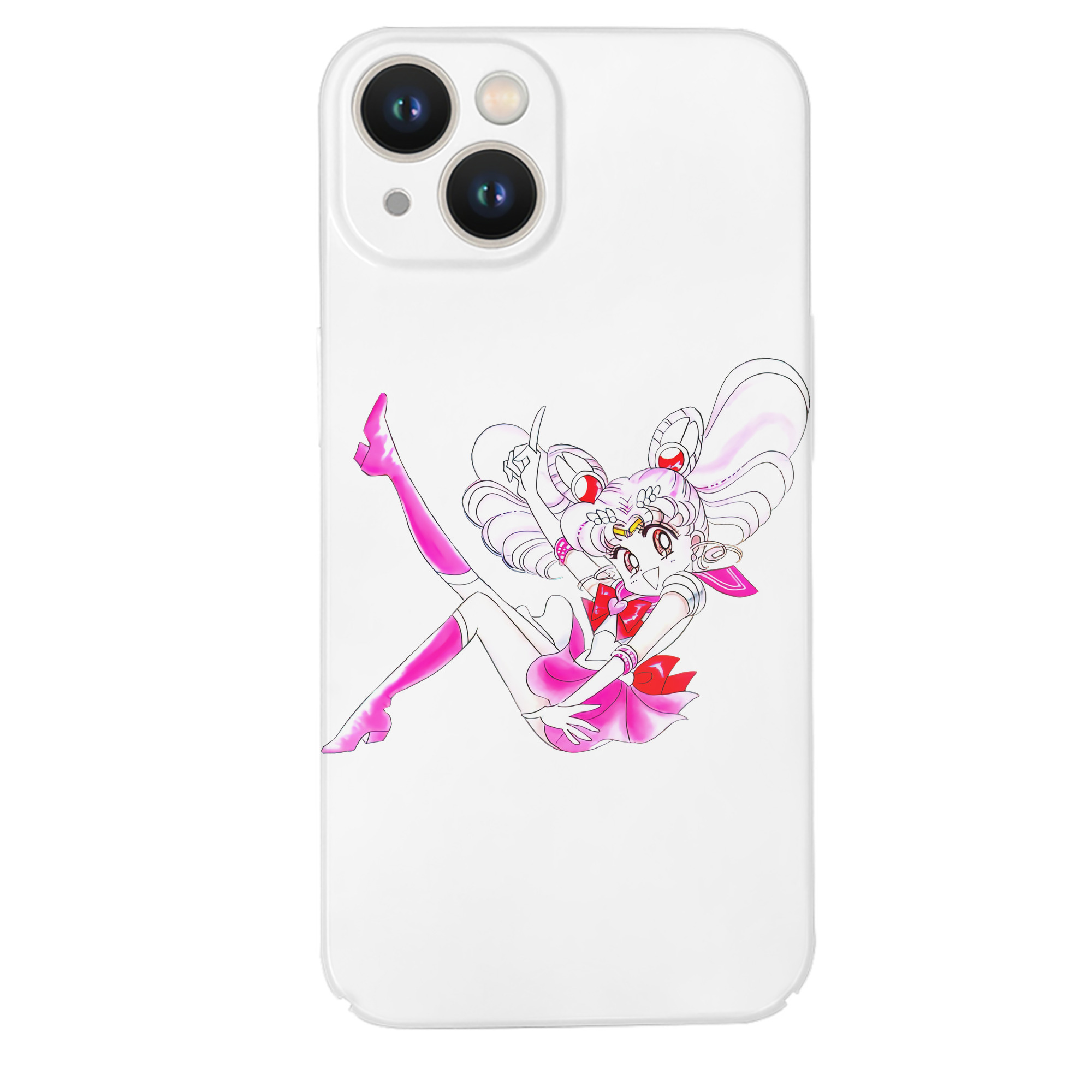 （画像用） 美少女戦士セーラームーン ちびうさ Sailor Moon Chibiusa Tsukino Usagi Small Lady Serenity 【iPhone 14シリーズ対応】ハードケース